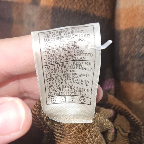 BB Dakota Steve Madden Plaid Shacket, Size Large, EUC - Picture 9 of 10